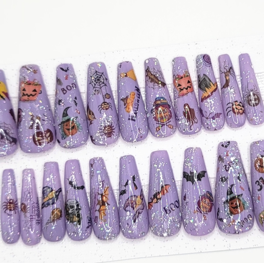 Halloween press on nails